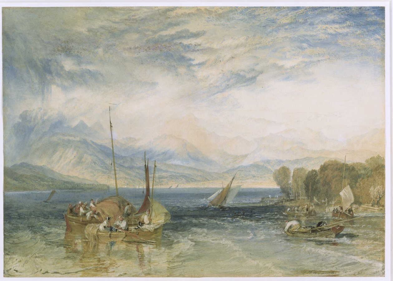 Windermere (post-restauro) da Joseph Mallord William Turner
