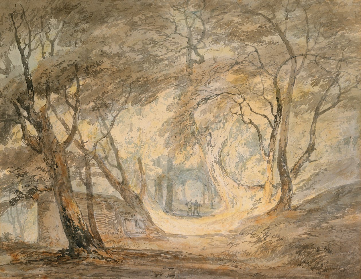 Scena boschiva con figure da Joseph Mallord William Turner
