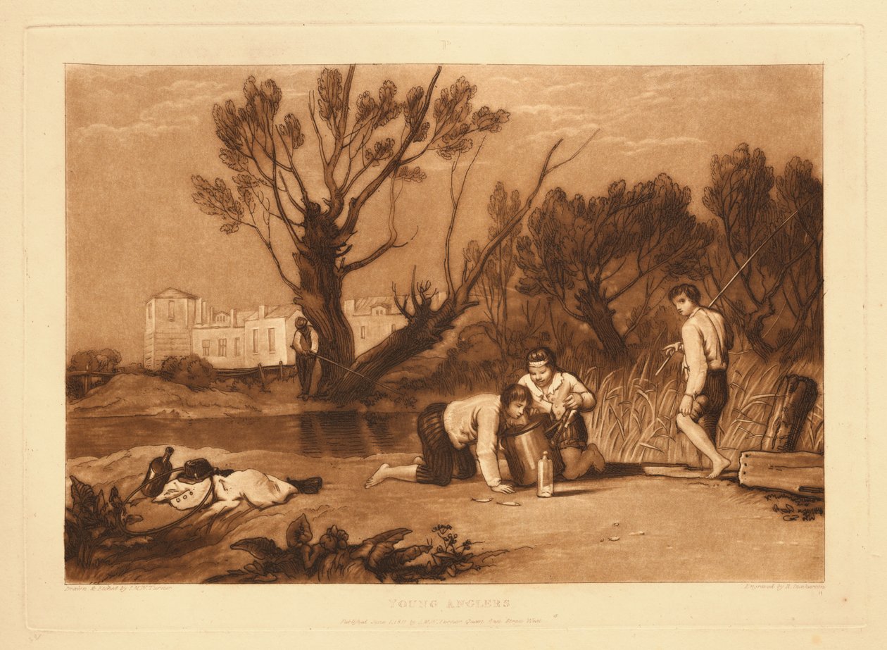 Giovani pescatori da Joseph Mallord William Turner