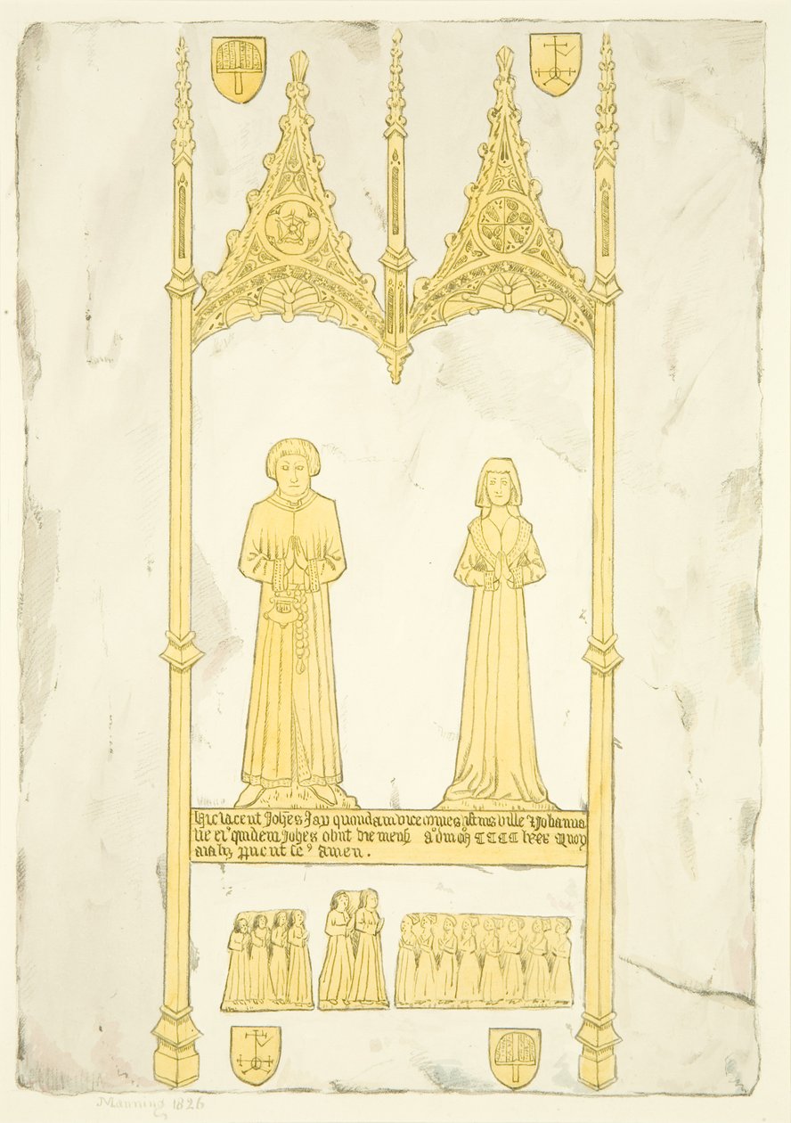 Ottone di John e Johanna Jay in St Mary Redcliffe da Joseph Manning