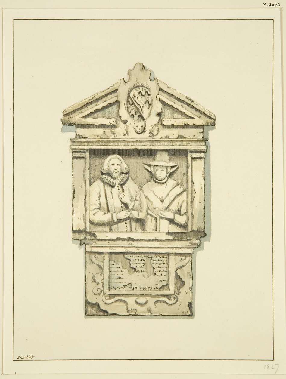 Monumento nel cimitero della Chiesa di San Tommaso da Joseph Manning