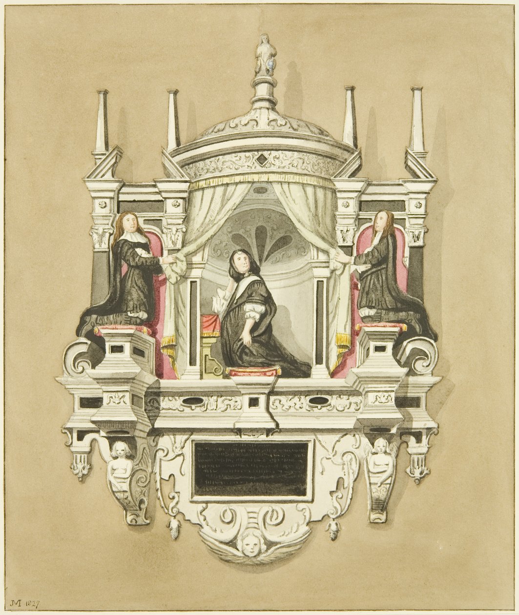 Monumento della signora Baynton in San Marco da Joseph Manning