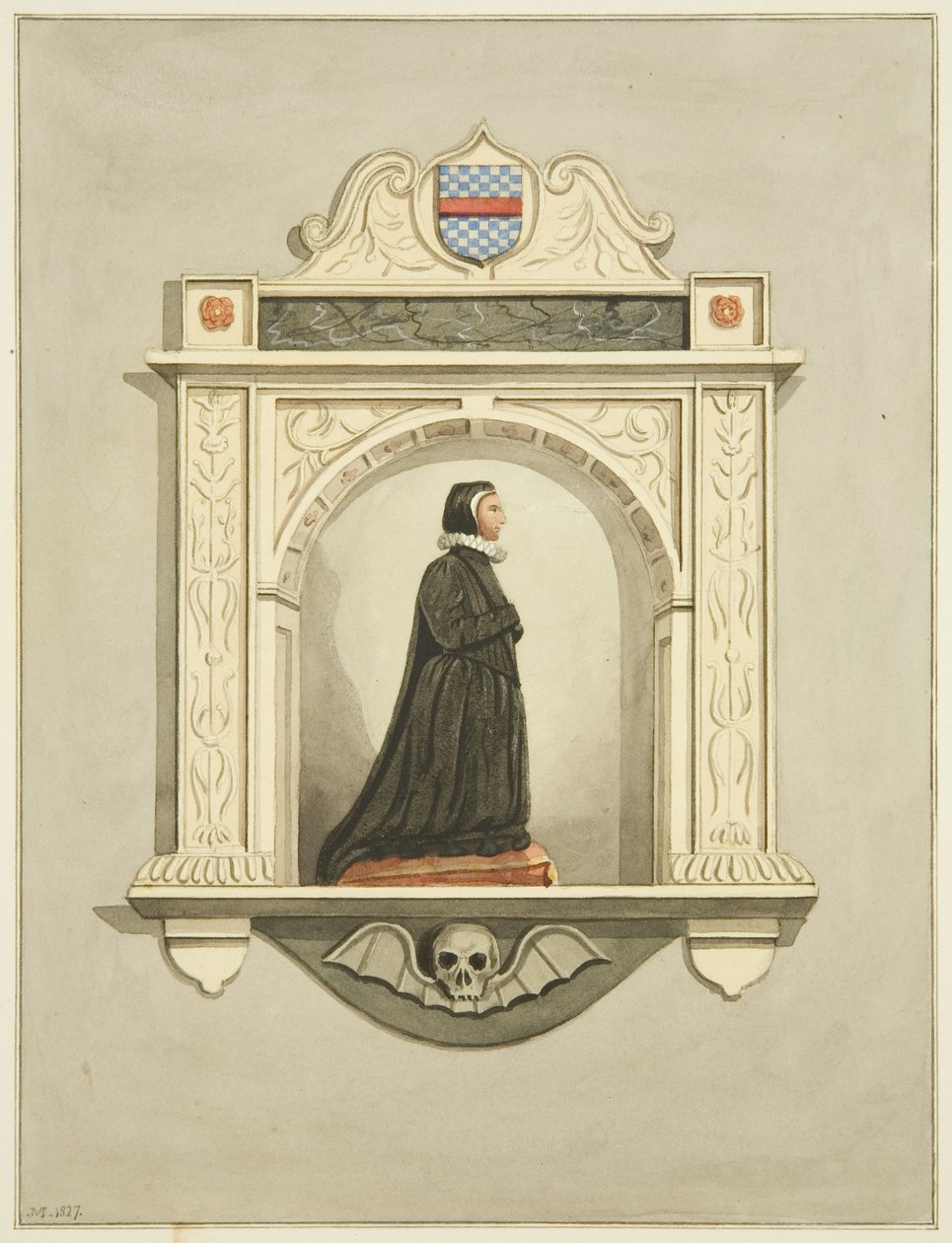 Monumento di Mrs. James in San Marco da Joseph Manning