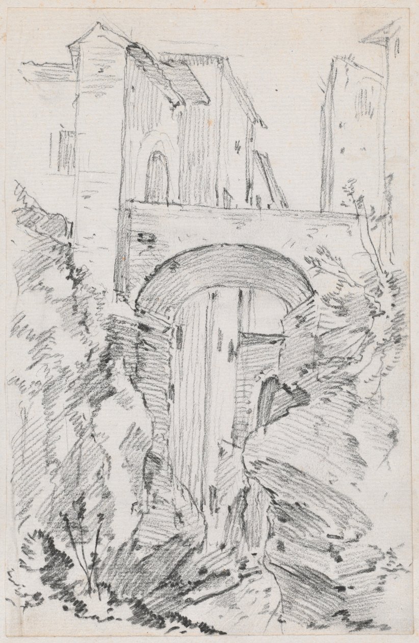 Un Alto Ponte a Tivoli da Joseph Marie Vien