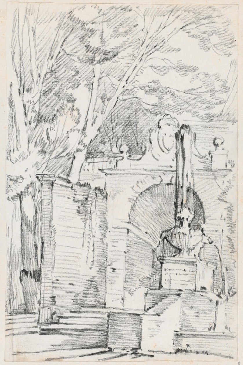 Fontana di Pomona nei giardini di Villa d