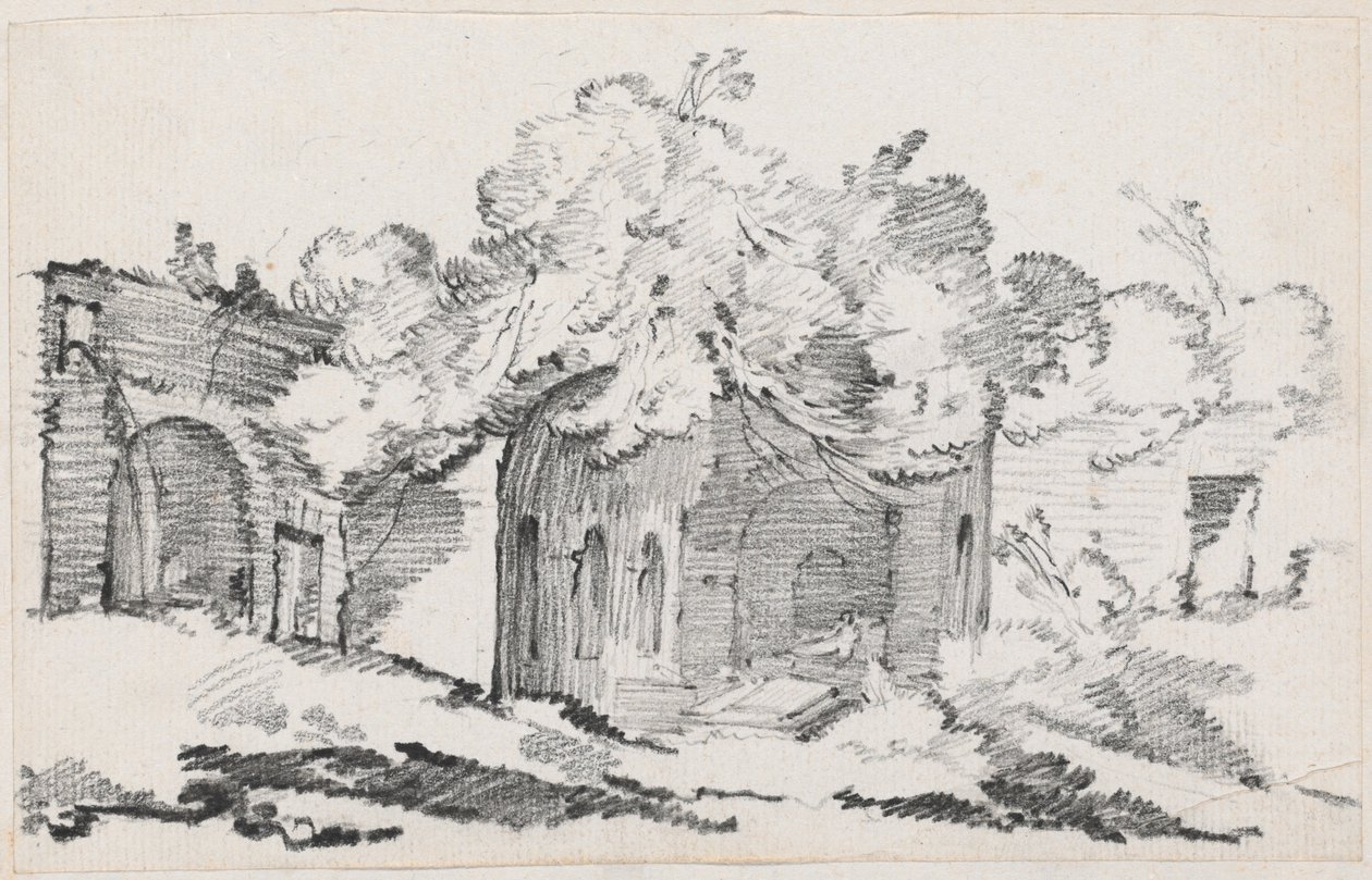 La grotta della ninfa Egeria da Joseph Marie Vien