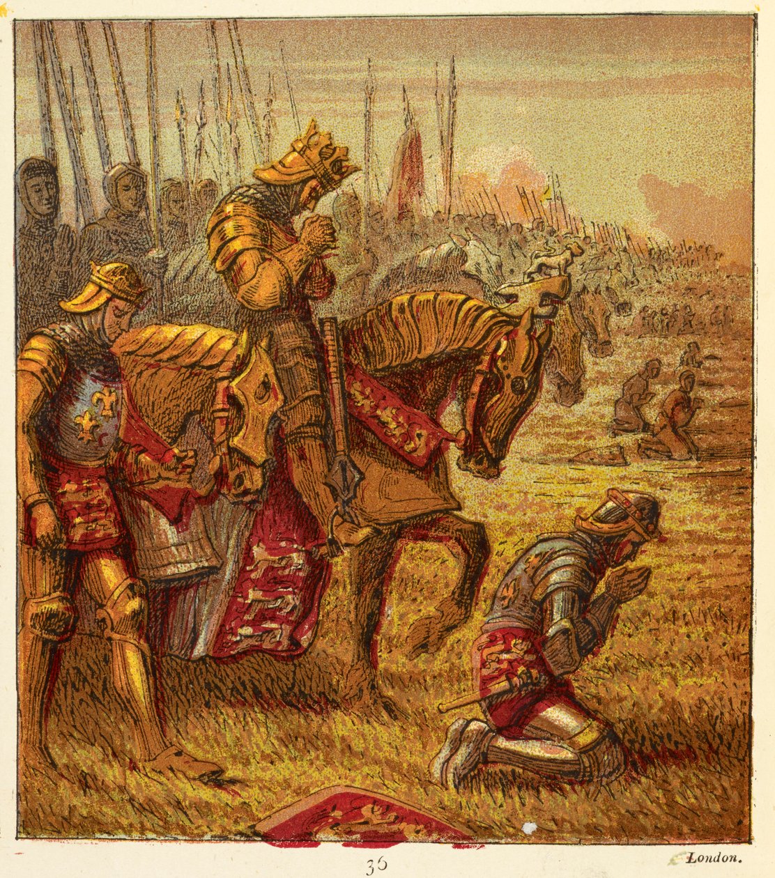 Le Guerre delle Rose, illustrazione da 