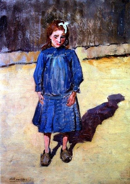 Il vestito blu da Joseph Milner Kite