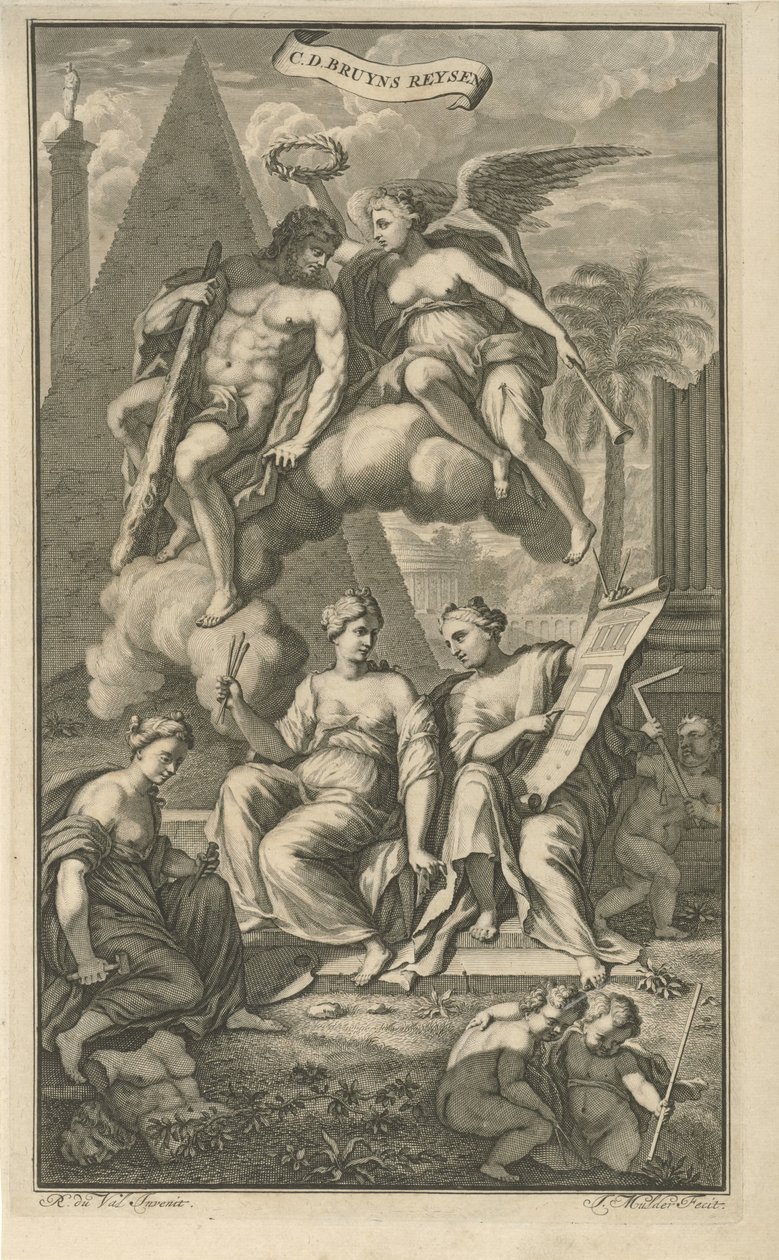 Ercole incoronato da Vittoria da Joseph Mulder