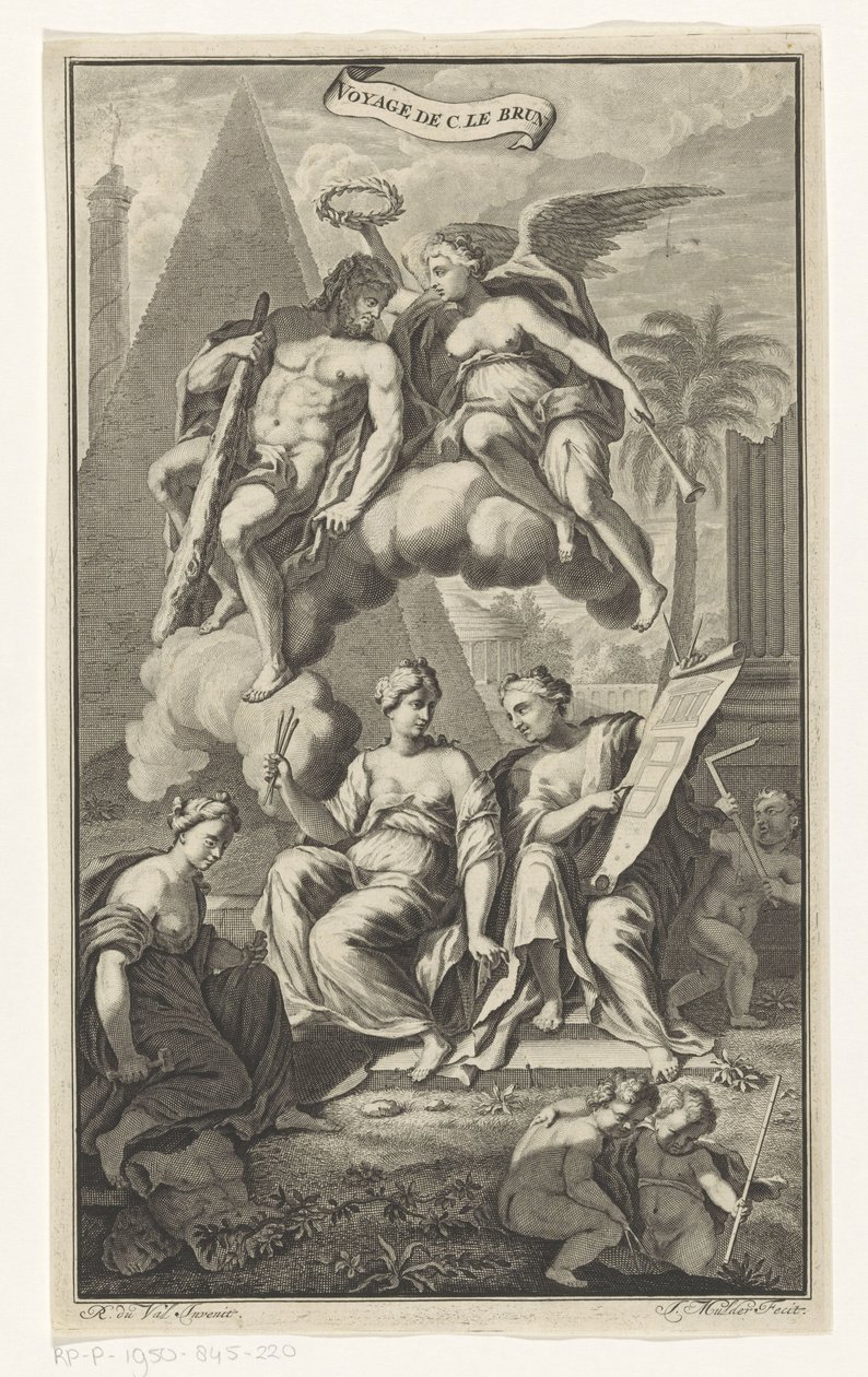 Ercole incoronato da Vittoria da Joseph Mulder