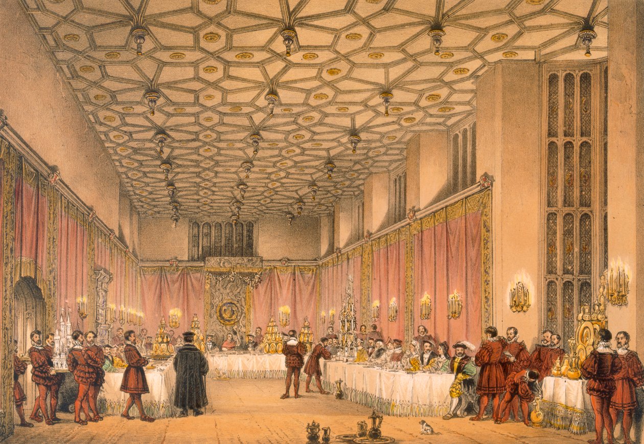 La camera, Hampton Court, da 