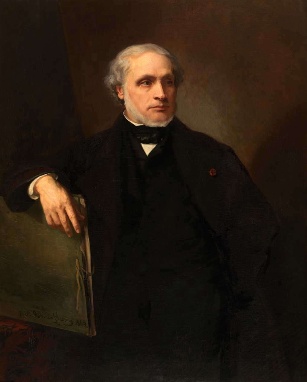 Autoritratto da Joseph Nicolas Robert Fleury