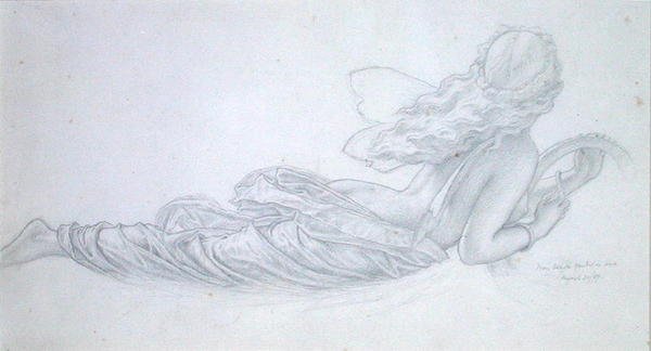 Una fata in volo da Joseph Noel Paton