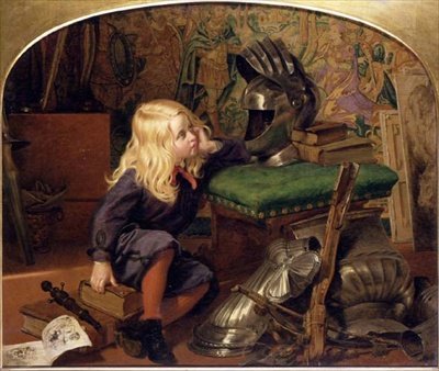Mi chiedo chi viveva lì? da Joseph Noel Paton