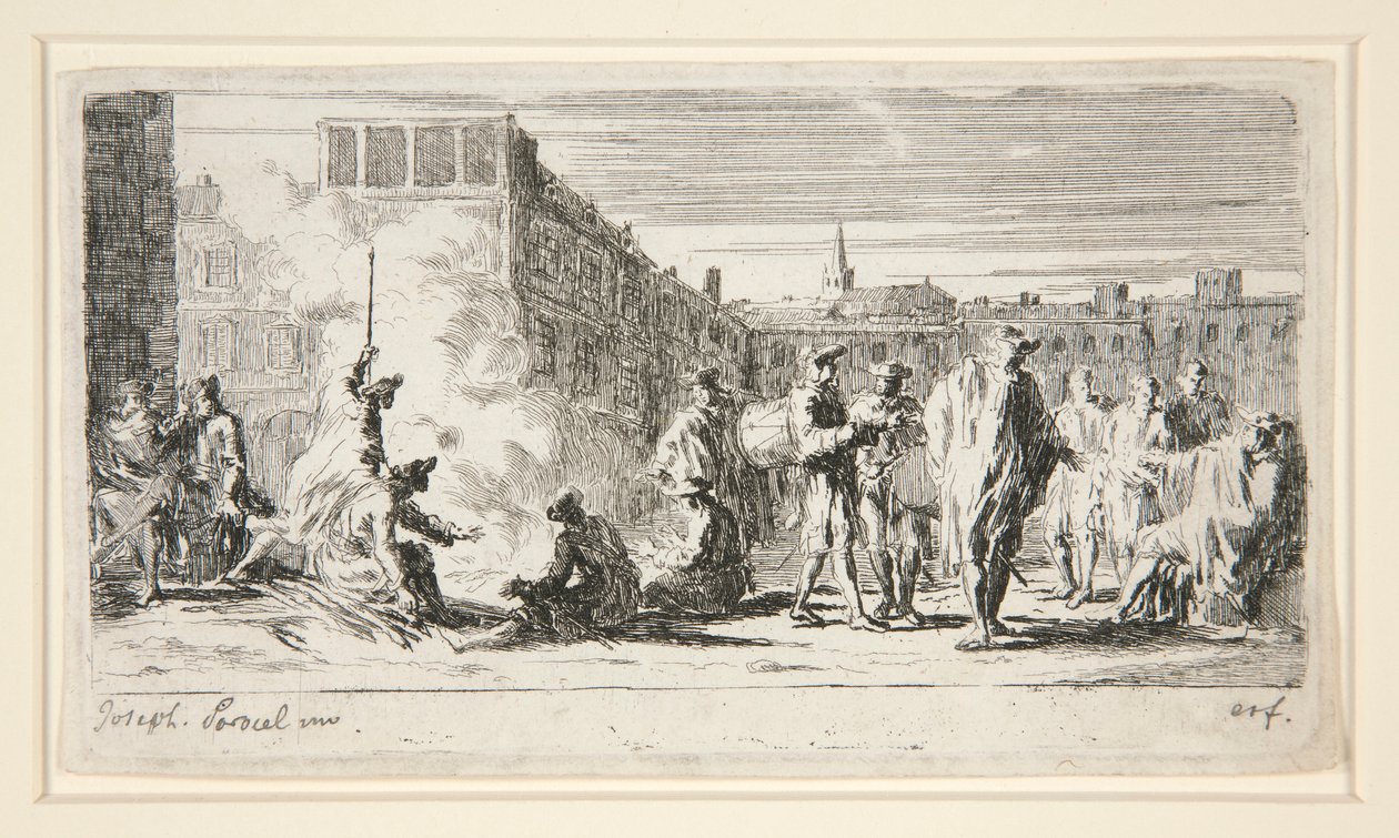 Il Bivacco da Joseph Parrocel
