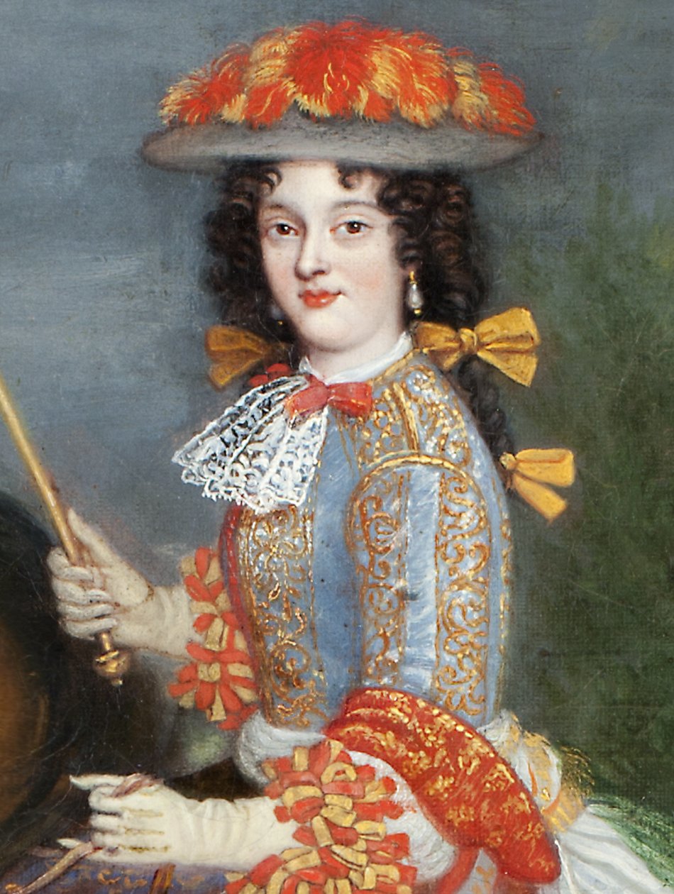 Parrocel - Marie Anne Mancini - Castello di Skokloster (ritagliato-modificato) da Joseph Parrocel