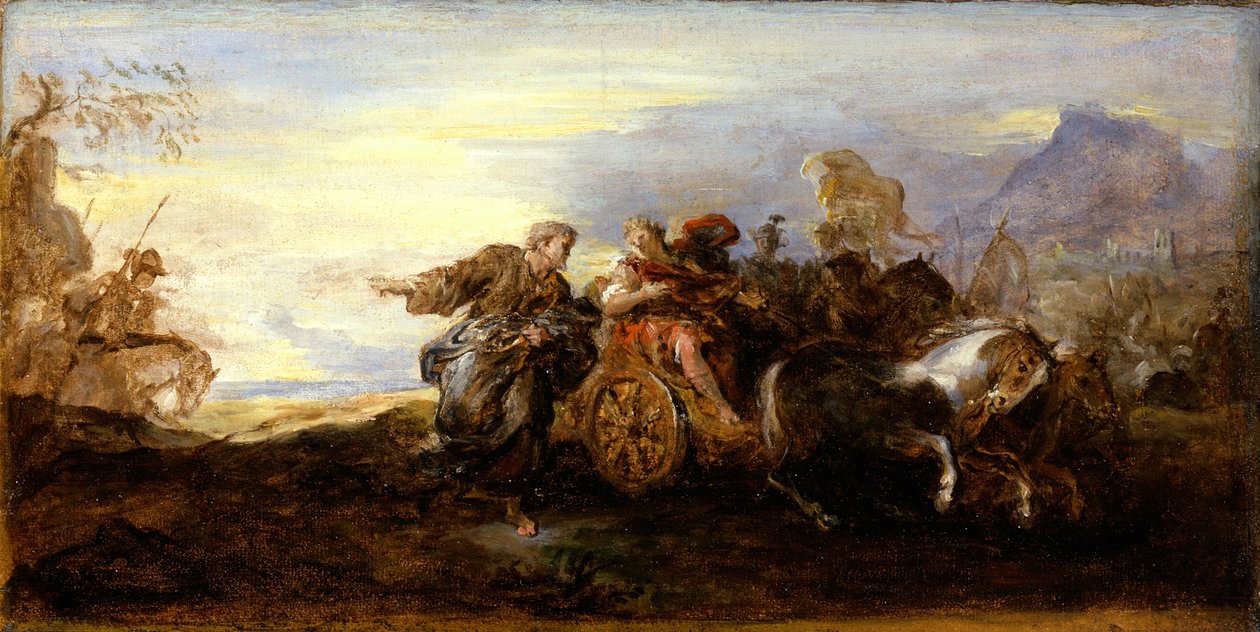 Scena dalla Storia Antica da Joseph Parrocel
