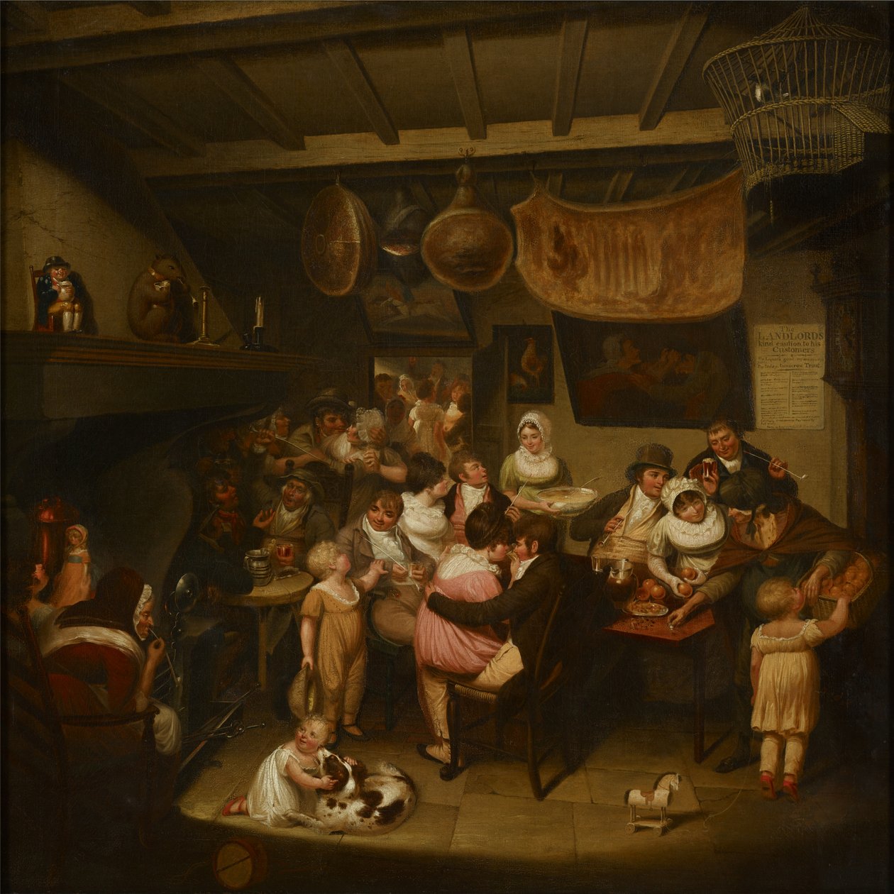 Eccles Wakes: Interno di una Birreria da Joseph Parry