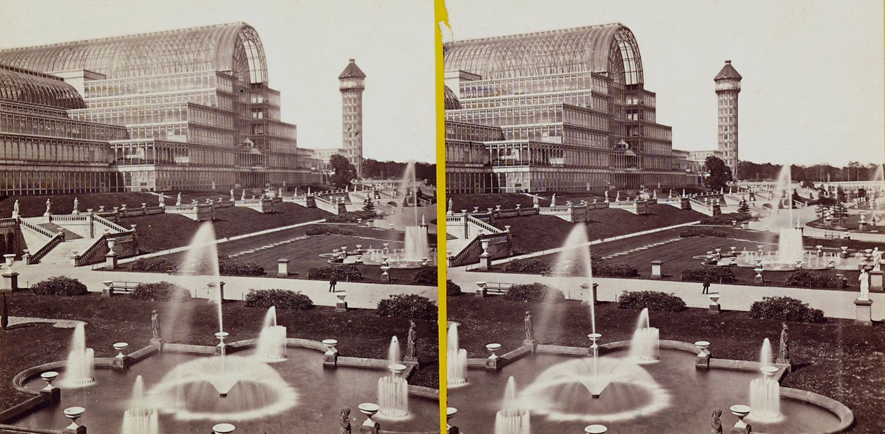 Il Crystal Palace a Hyde Park, c.1900 da Joseph Paxton