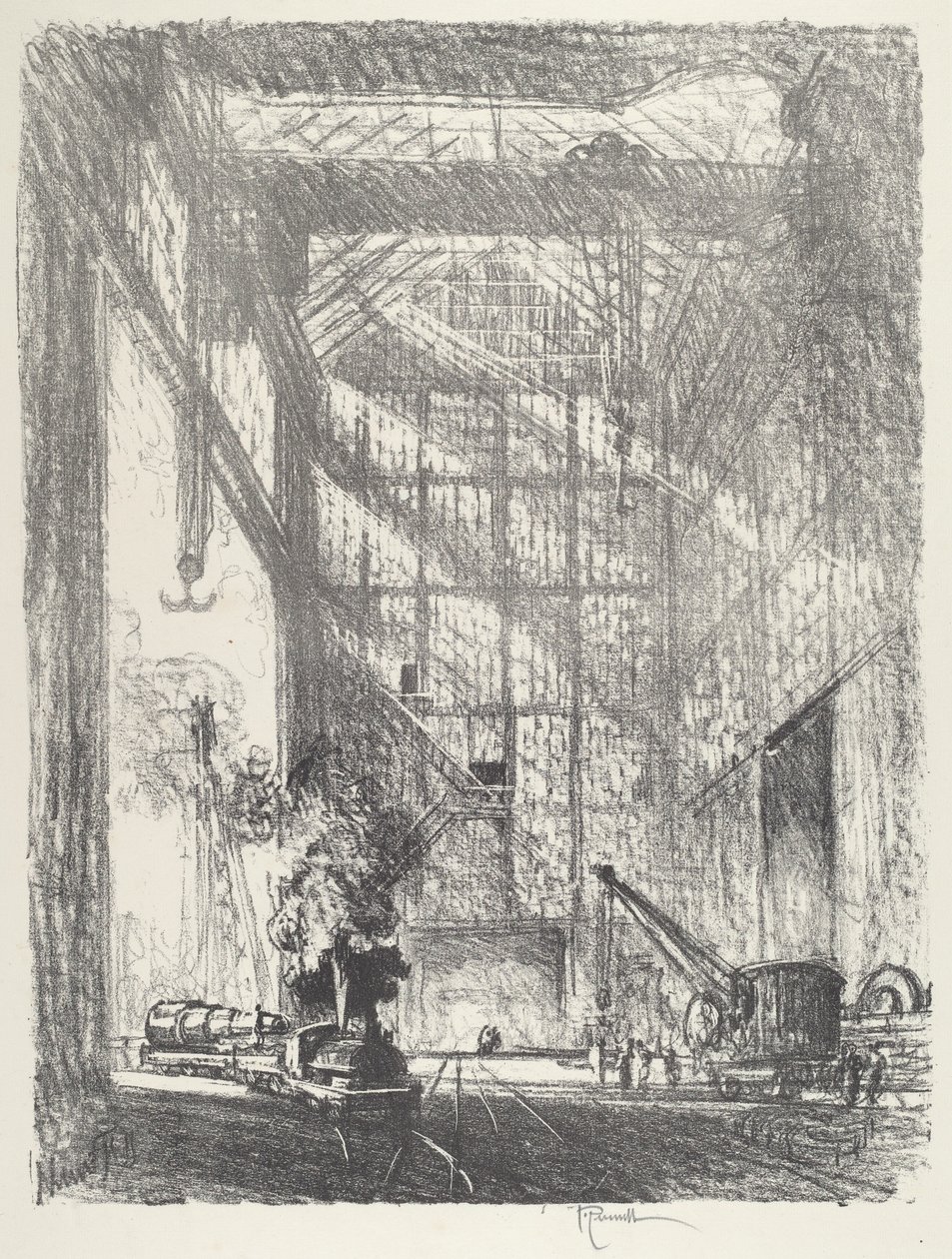 Portare il cannone da Joseph Pennell