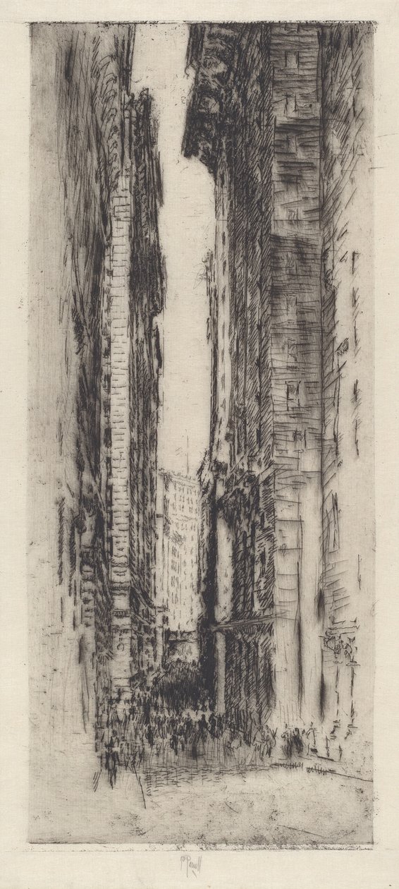 Canyon, No. III da Joseph Pennell