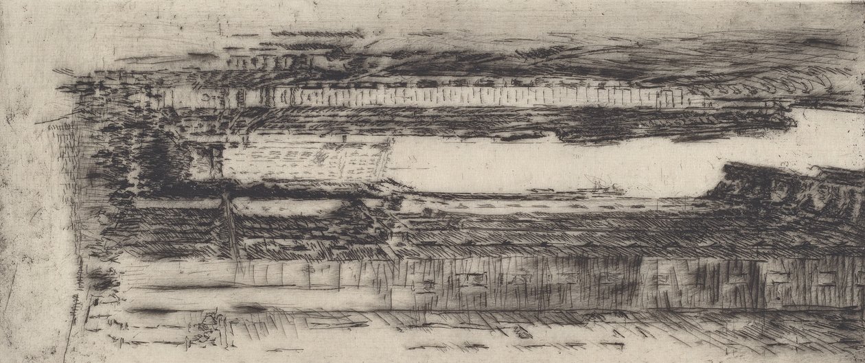 Canyon, No. III, 1904 da Joseph Pennell