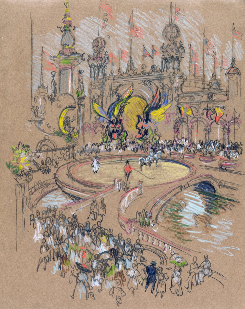 Coney Island da Joseph Pennell