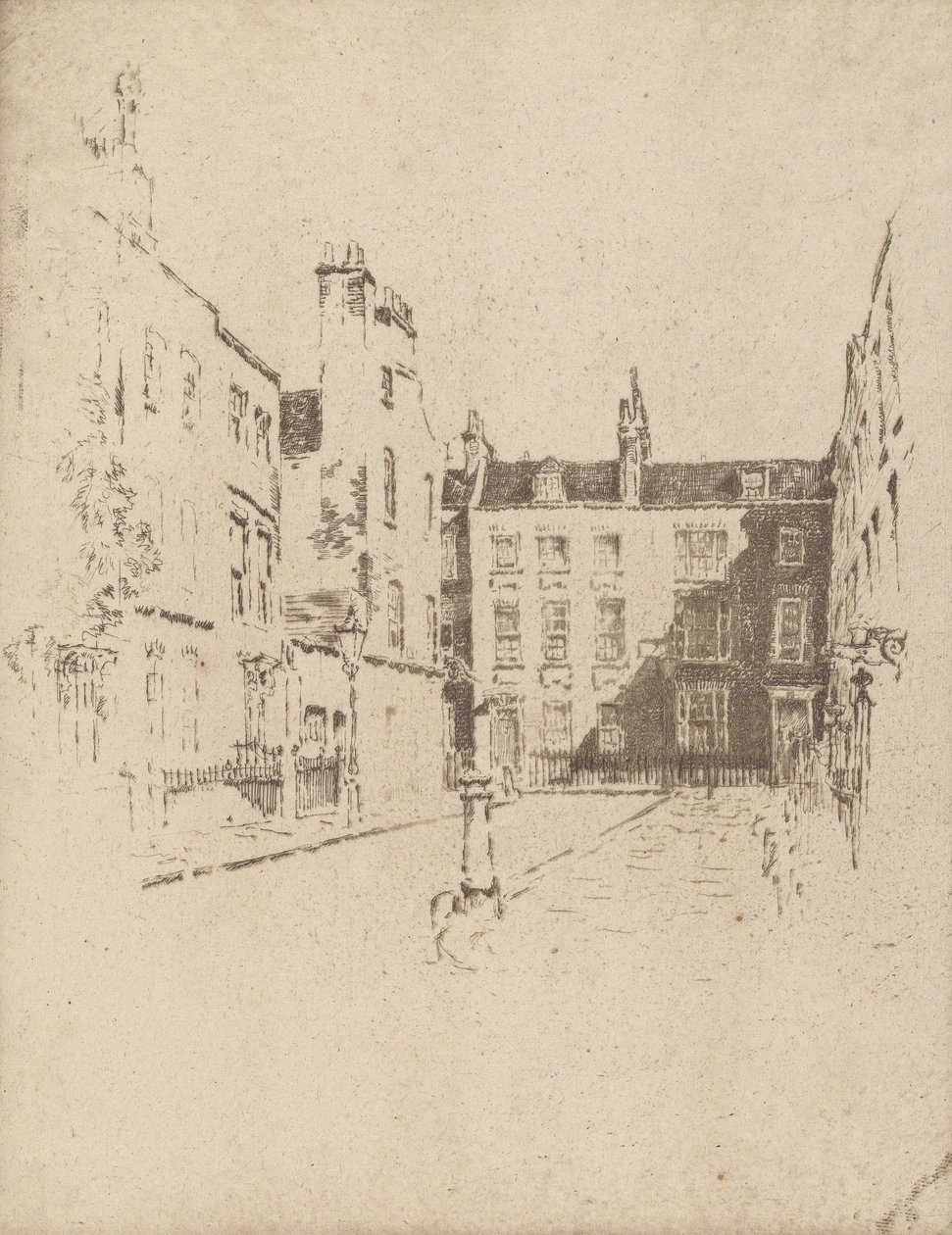 Cowley Street, Westminster da Joseph Pennell