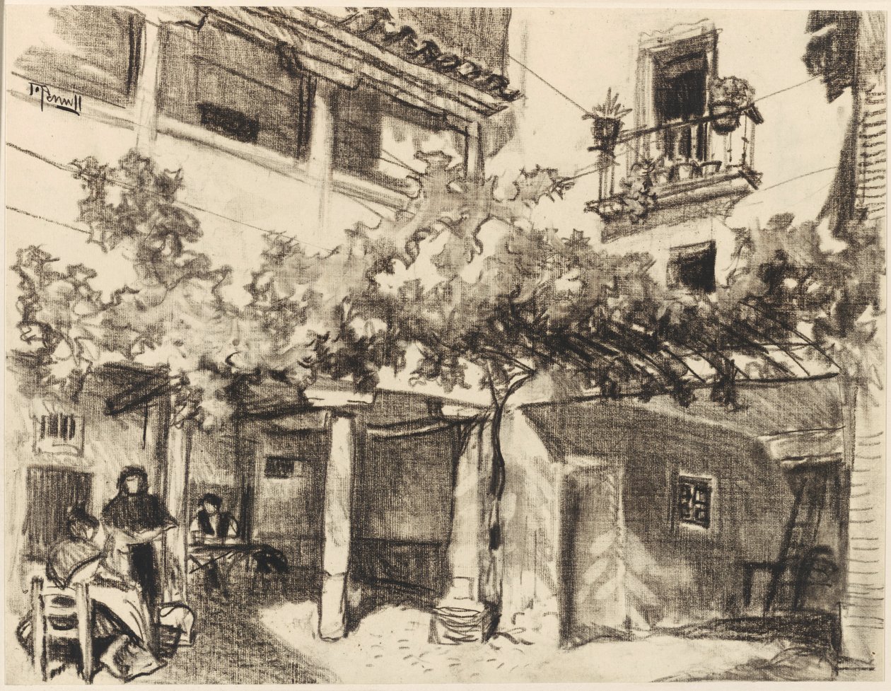 Immagini deliziose della vita domestica, Alcalá da Joseph Pennell