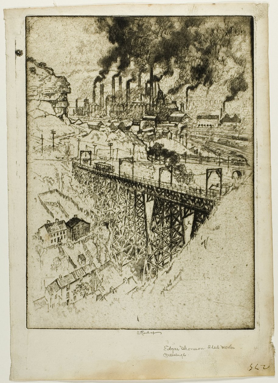 Opere di Edgar Thompson, Bessemer da Joseph Pennell