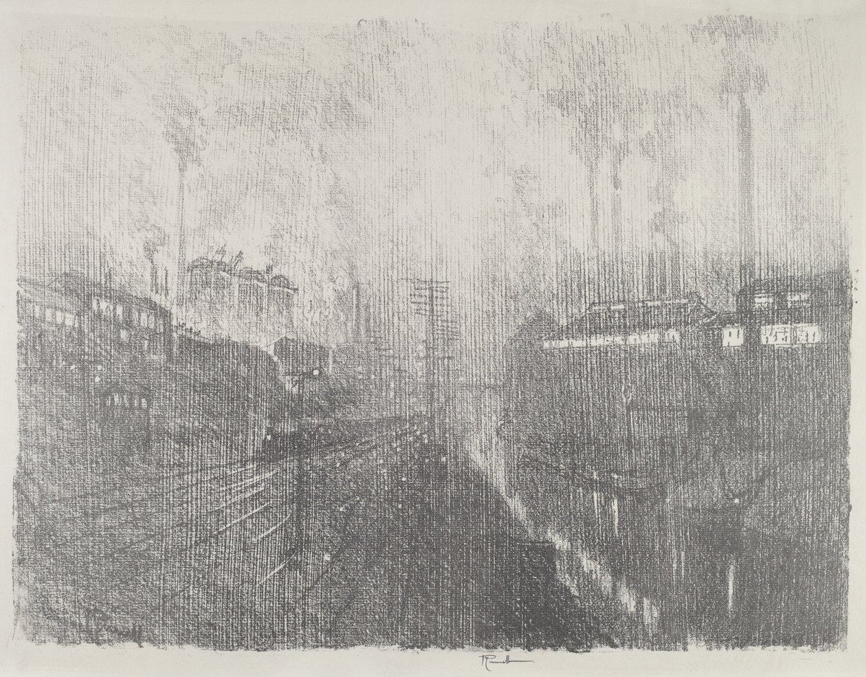 Sera nel paese delle munizioni da Joseph Pennell