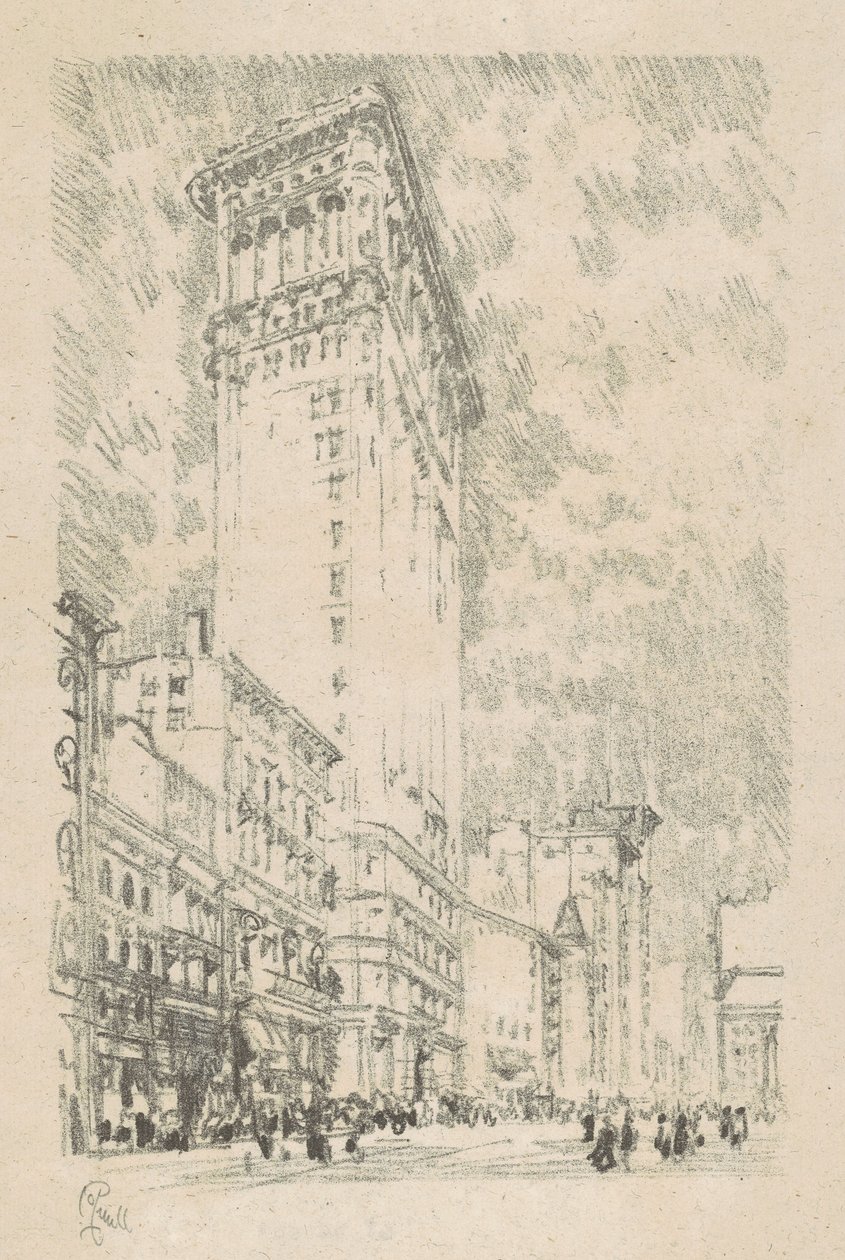 Flatiron Building da Joseph Pennell