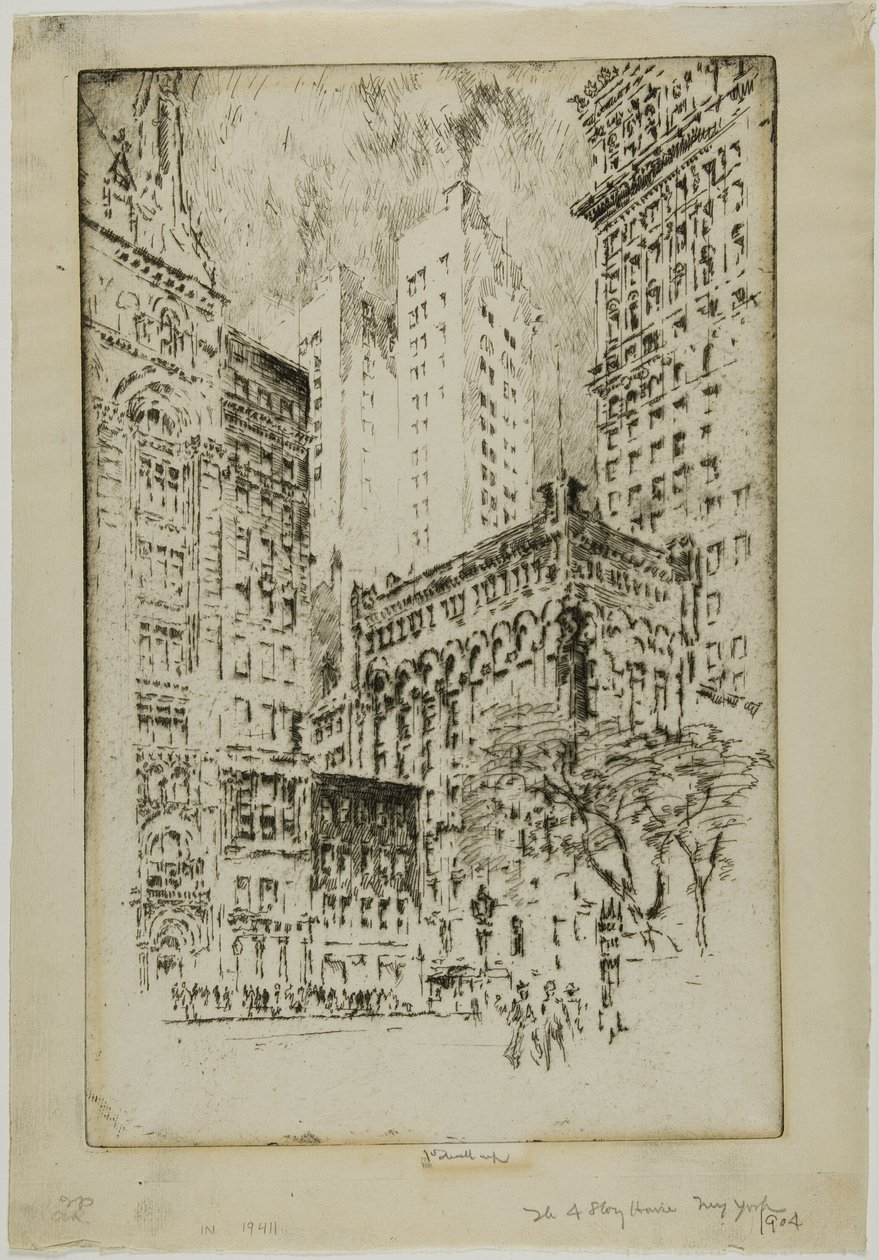 Casa a quattro piani da Joseph Pennell