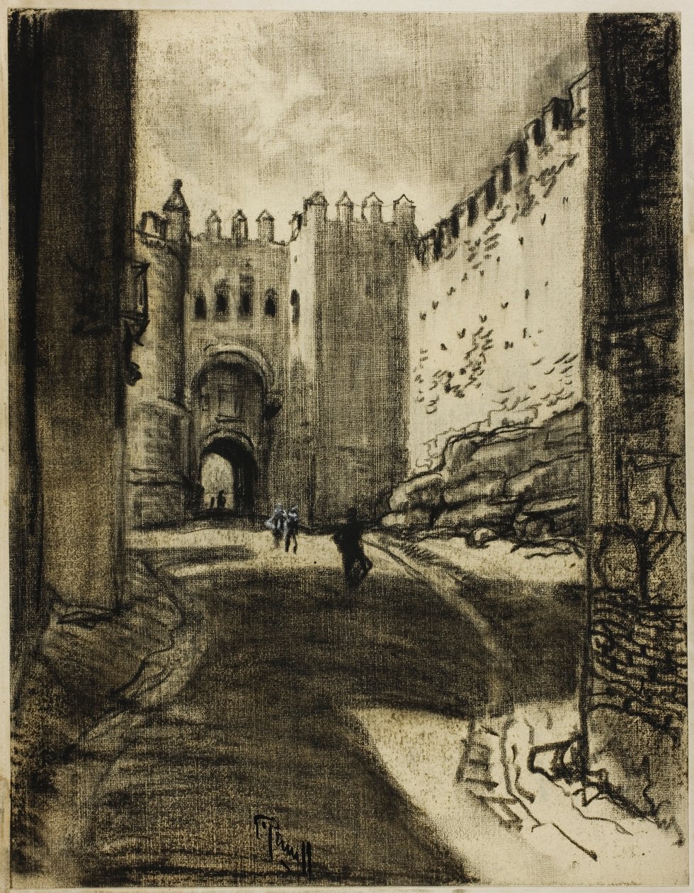 Porta, Segovia da Joseph Pennell