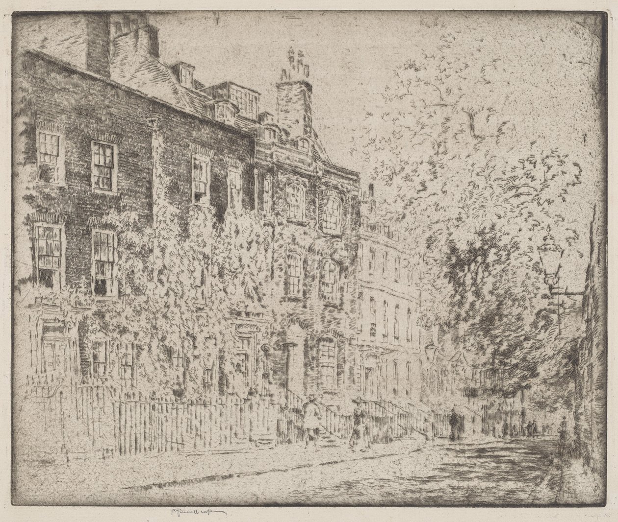 Great College Street, Westminster da Joseph Pennell
