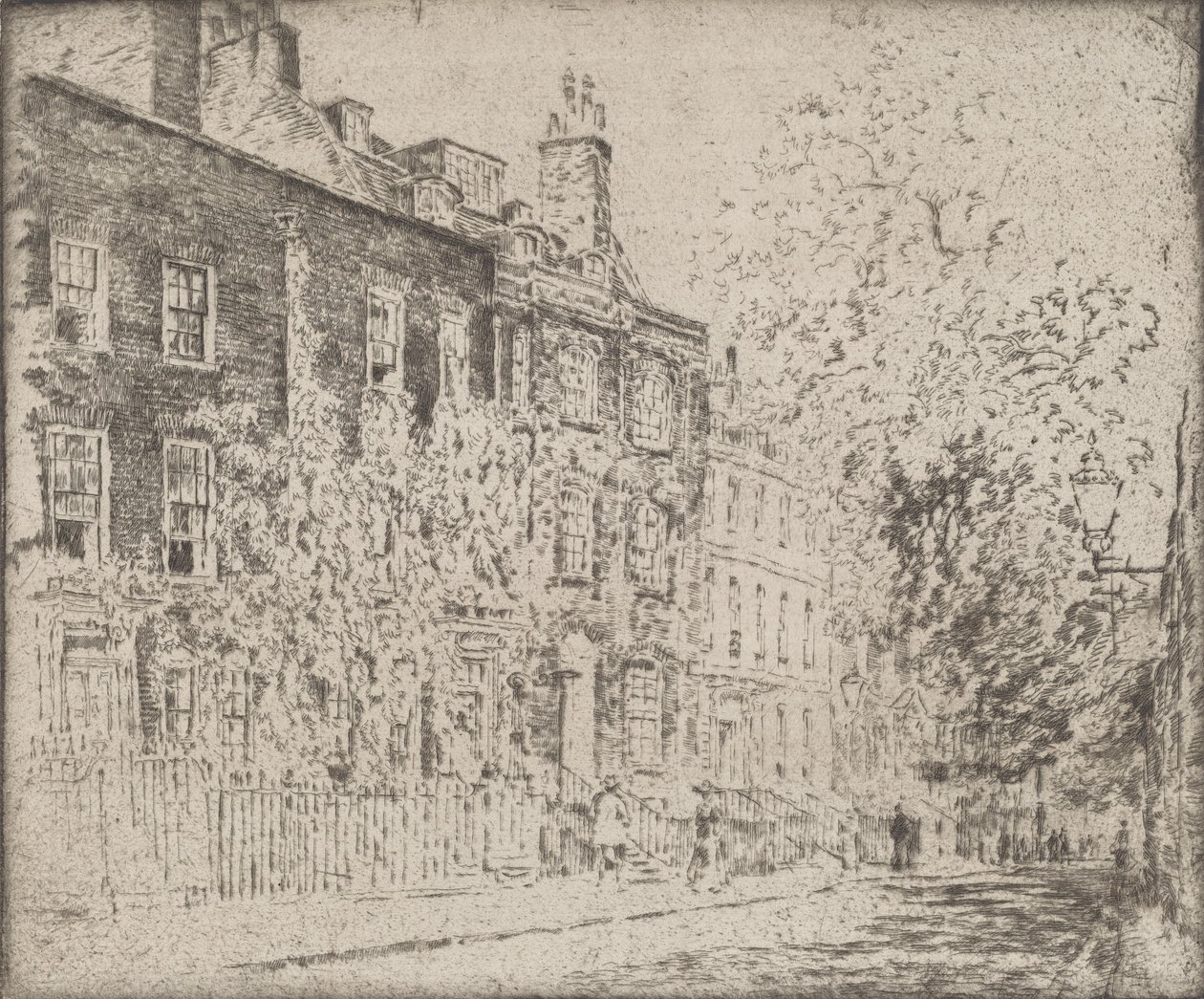 Great College Street, Westminster da Joseph Pennell