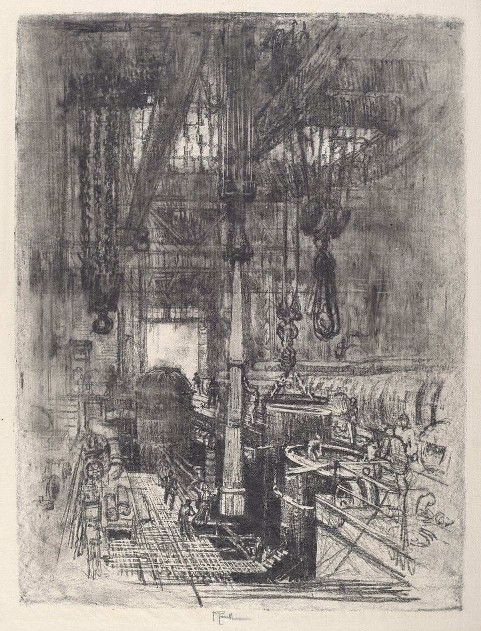 La fossa delle armi, n. II da Joseph Pennell
