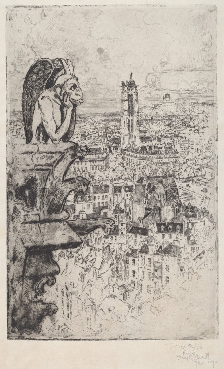 Il Stryge da Joseph Pennell
