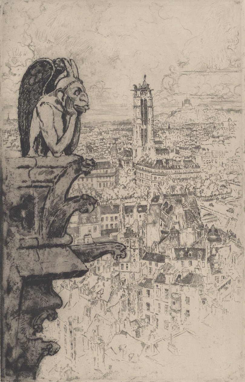Le Stryge da Joseph Pennell