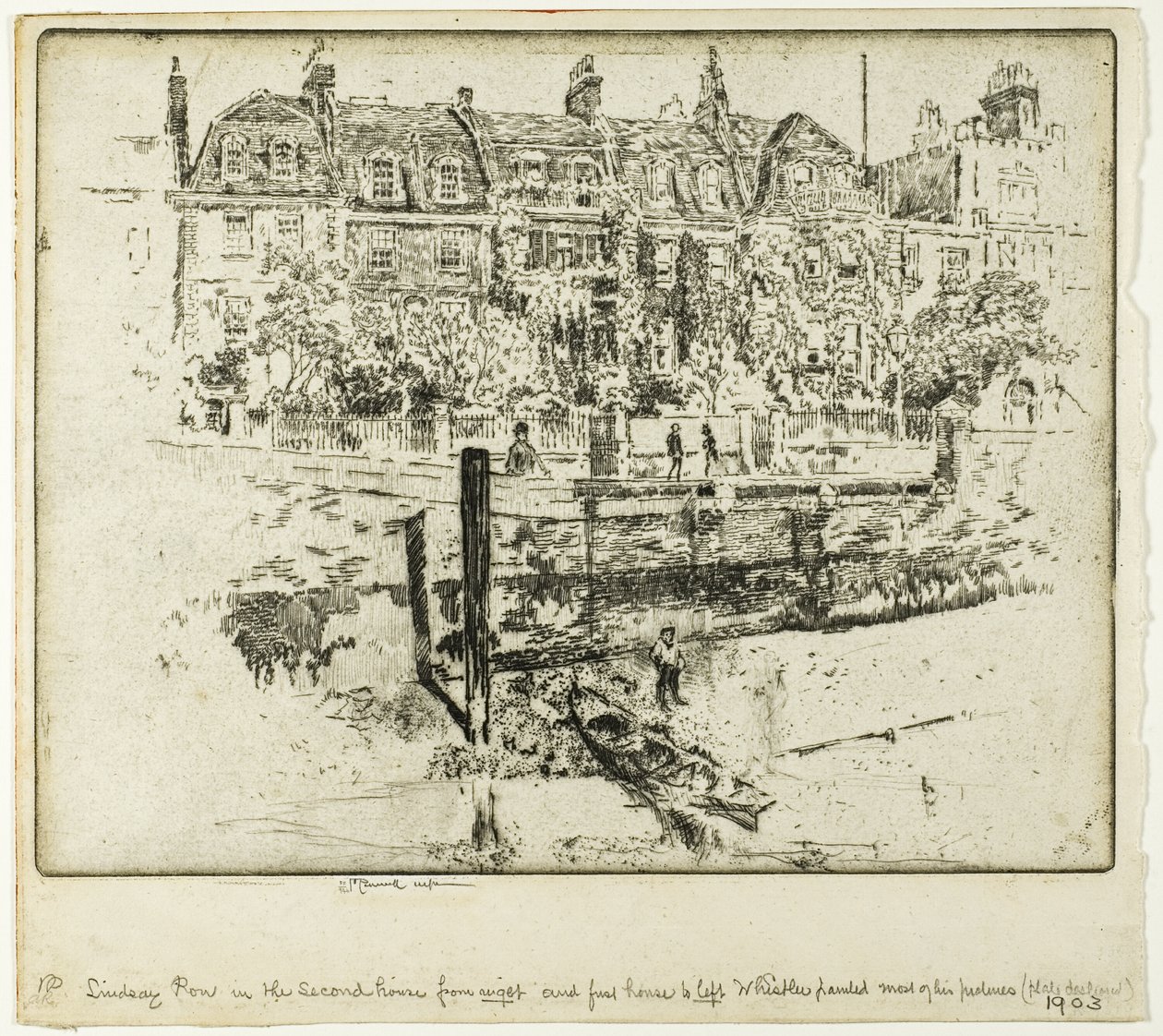 Lindsay Row, Chelsea da Joseph Pennell
