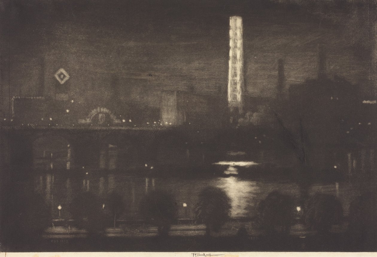 Notte londinese, whisky e tè da Joseph Pennell