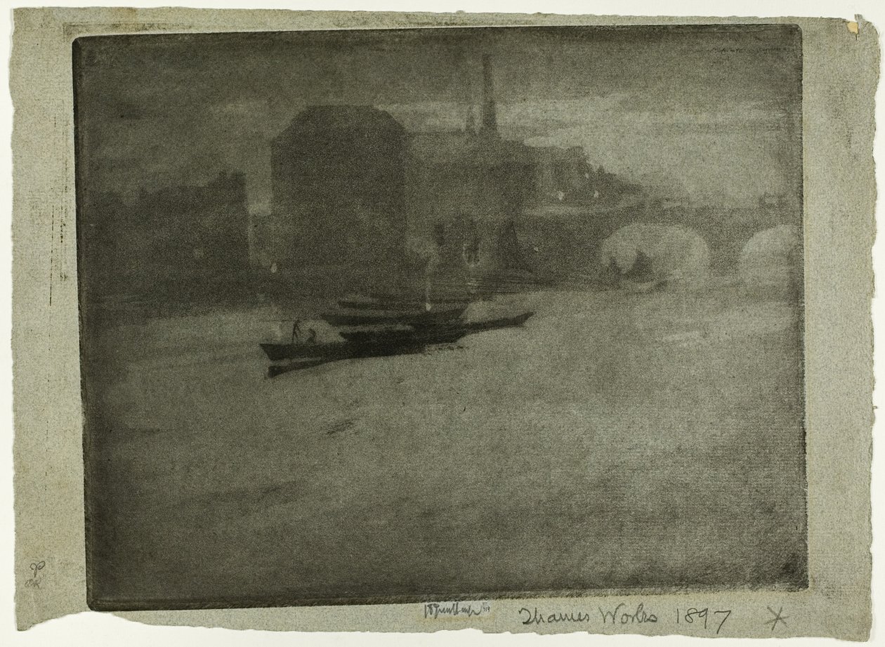 Nebbia sul Tamigi da Joseph Pennell