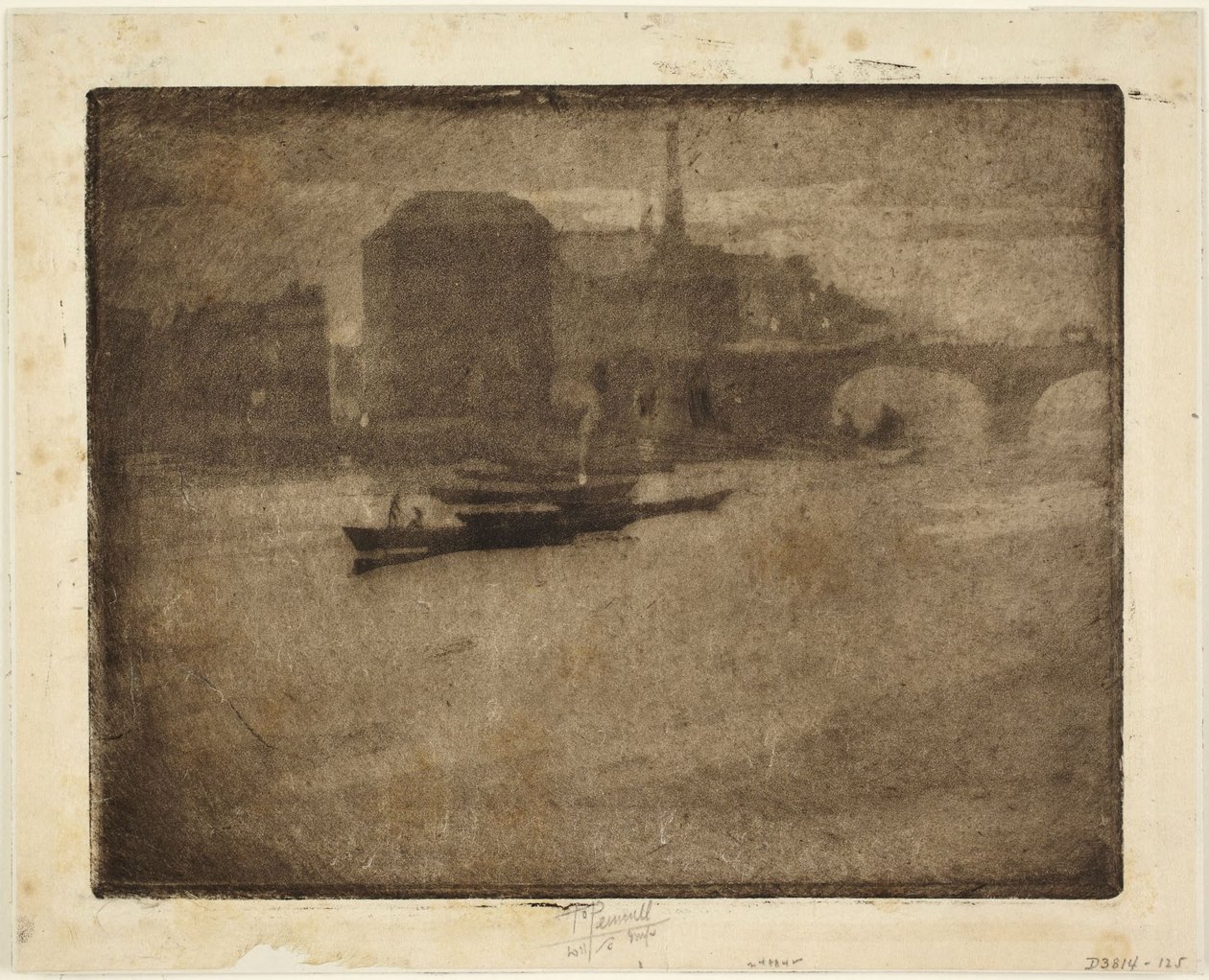 Nebbia sul Tamigi da Joseph Pennell