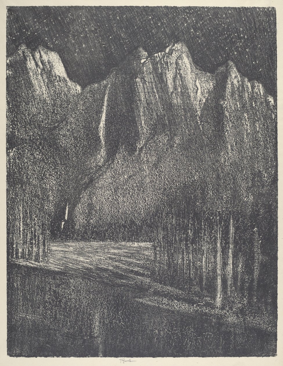 Notte nello Yosemite da Joseph Pennell