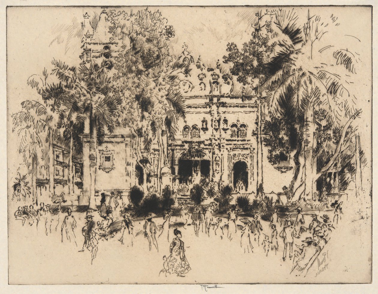 Vecchia Cattedrale da Joseph Pennell