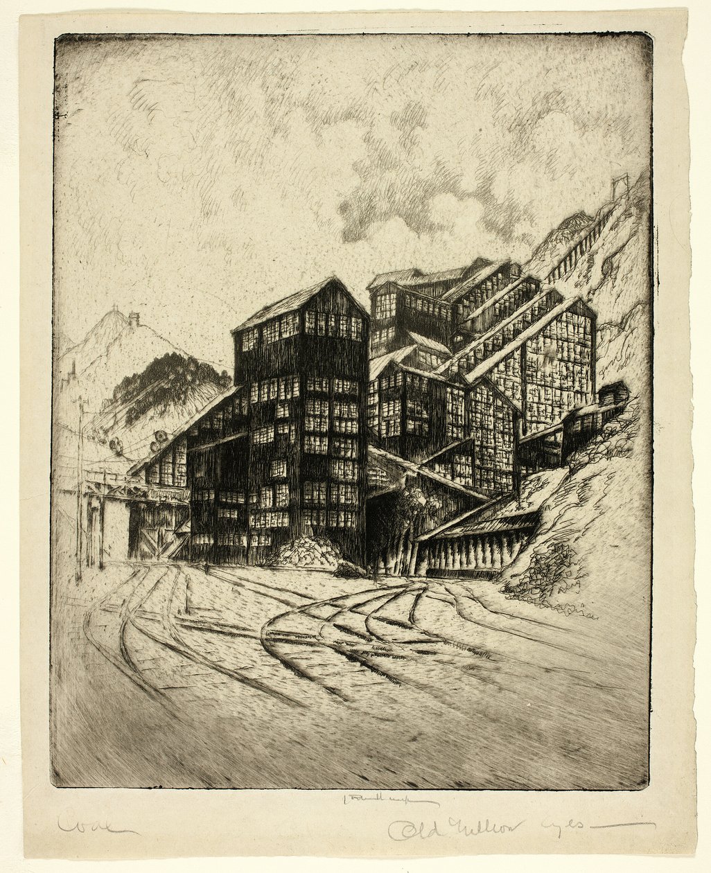 Vecchi occhi milionari da Joseph Pennell