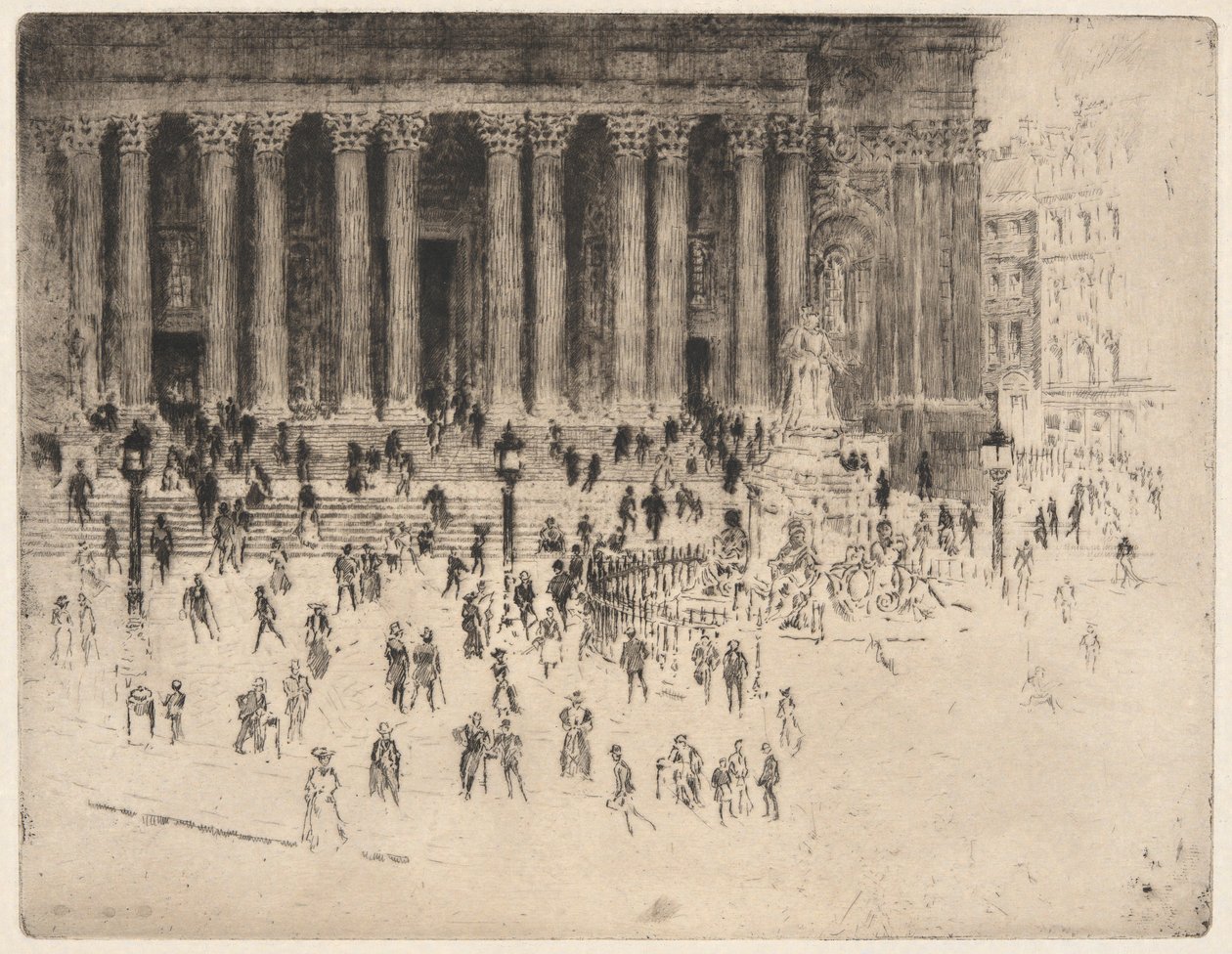 Pavimento di San Paolo da Joseph Pennell