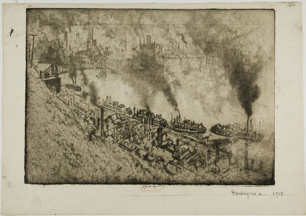 Pittsburg, No. II da Joseph Pennell