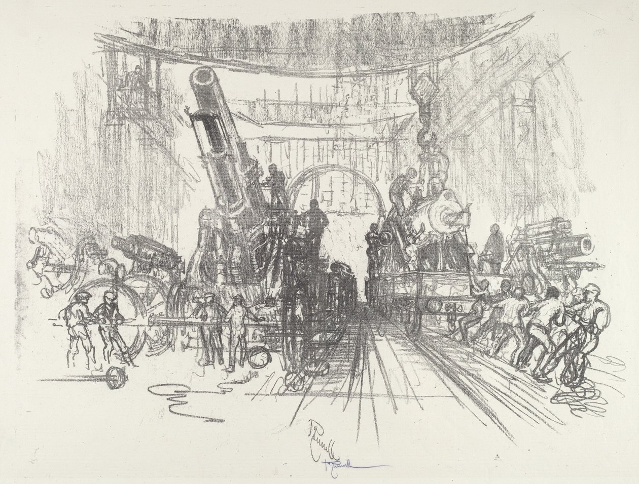 Pronti per la guerra da Joseph Pennell