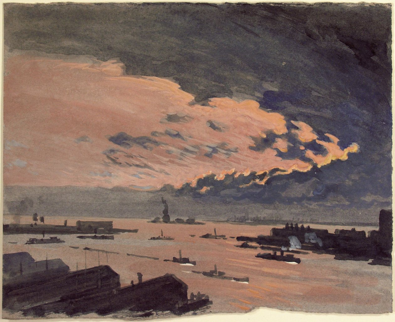 Nuvole rosa da Joseph Pennell